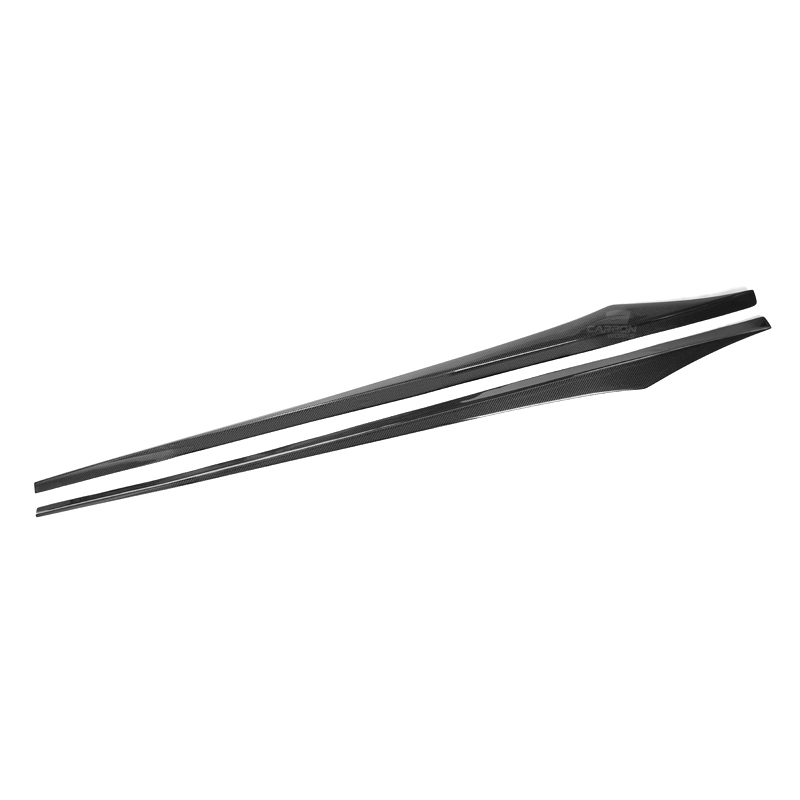 Carbon Fiber V Style Side Skirts I F12 F13 M6 Coupe