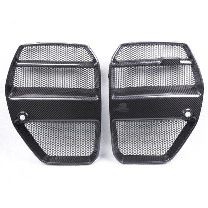 DRY Carbon Fiber V Style Front Bumper Grille I G80 G81 G82 G83
