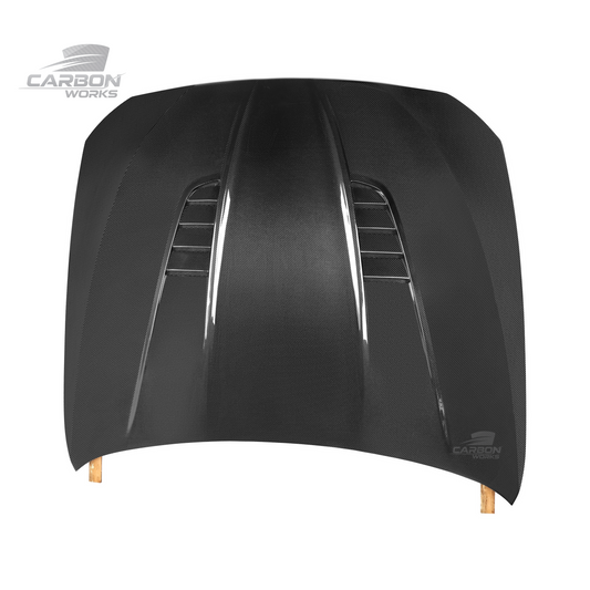 Carbon Fiber V Style Front Hood I F10 F11