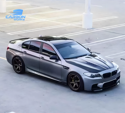 Carbon Fiber V Style Front Hood I F10 F11