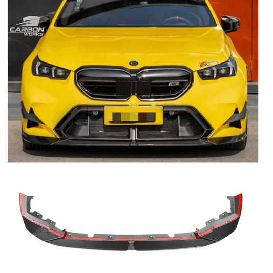 DRY Carbon Fiber SQ-A Style Front Lip I G90 G99 M5