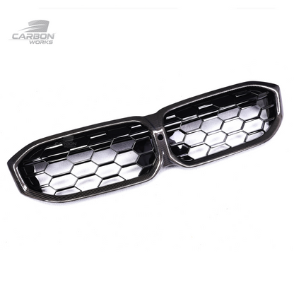Carbon Fiber Diamond Style Kidney Grille I G20 LCI