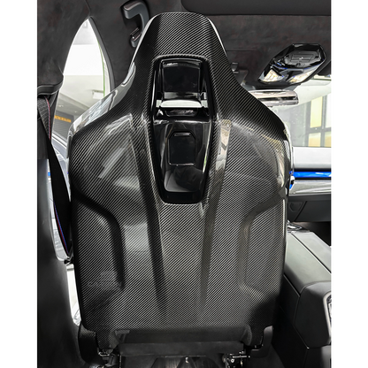 DRY Carbon Fiber Seat Interior Trims 2 PCS I G90 G99 M5