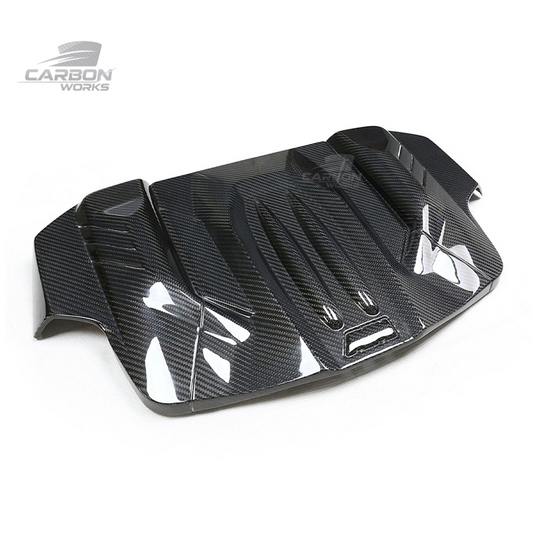 DRY Carbon Fiber Engine Cover I F10 M5 F06 F12 F13 M6