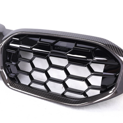 Carbon Fiber Diamond Style Kidney Grille I G20 LCI