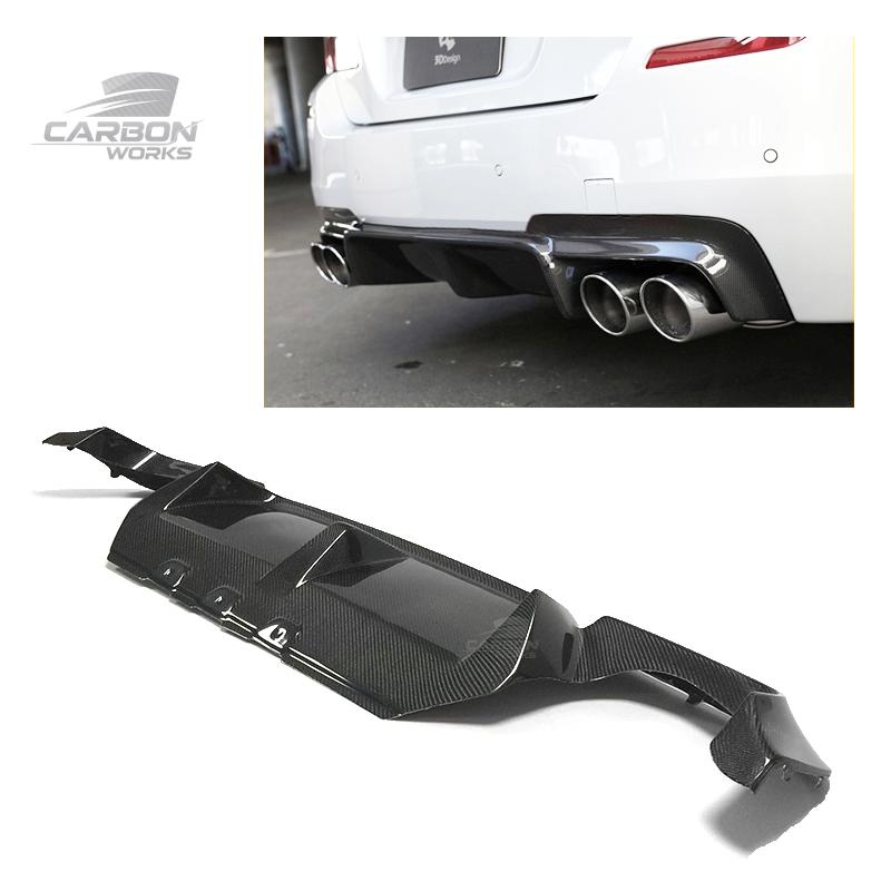 Carbon Fiber 3D Style Rear Diffuser I F10 M5