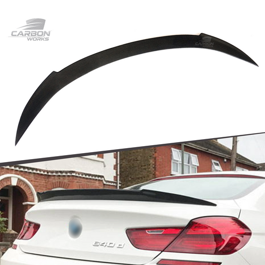 Carbon Fiber V Type Rear Spoiler I F06 F12 F13