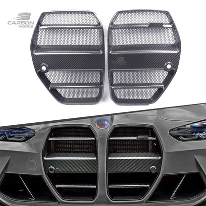 DRY Carbon Fiber ST Style Front Bumper Grille I G80 G81 G82 G83